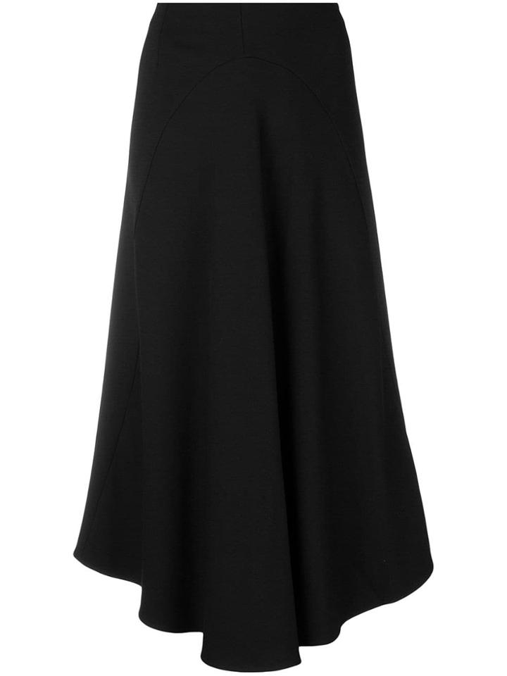 Vince Asymmetric Hem Skirt - Black