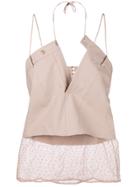 A.f.vandevorst Fitted Tank Top - Nude & Neutrals