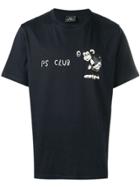Ps Paul Smith Monkey Print T-shirt - Blue
