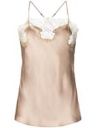 Gilda & Pearl Gina Camisole, Women's, Size: Large, Nude/neutrals, Silk