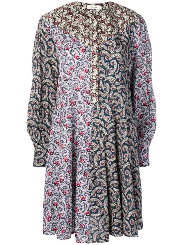 Isabel Marant Étoile Lissande Printed Dress - Blue