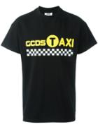 Gcds Taxi T-shirt, Men's, Size: Medium, Black, Cotton