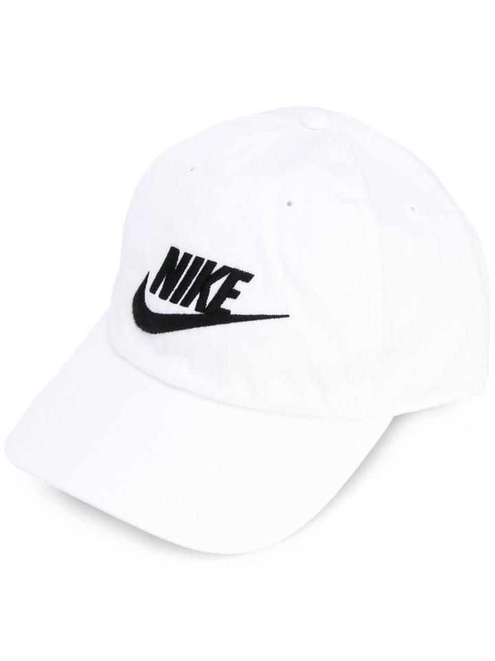Nike - Futura Cap - Unisex - Cotton/polyester - One Size, White, Cotton/polyester