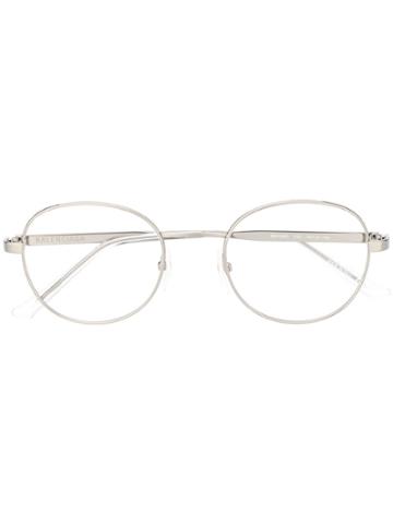 Balenciaga Eyewear Round Glasses - Silver
