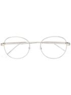 Balenciaga Eyewear Round Glasses - Silver