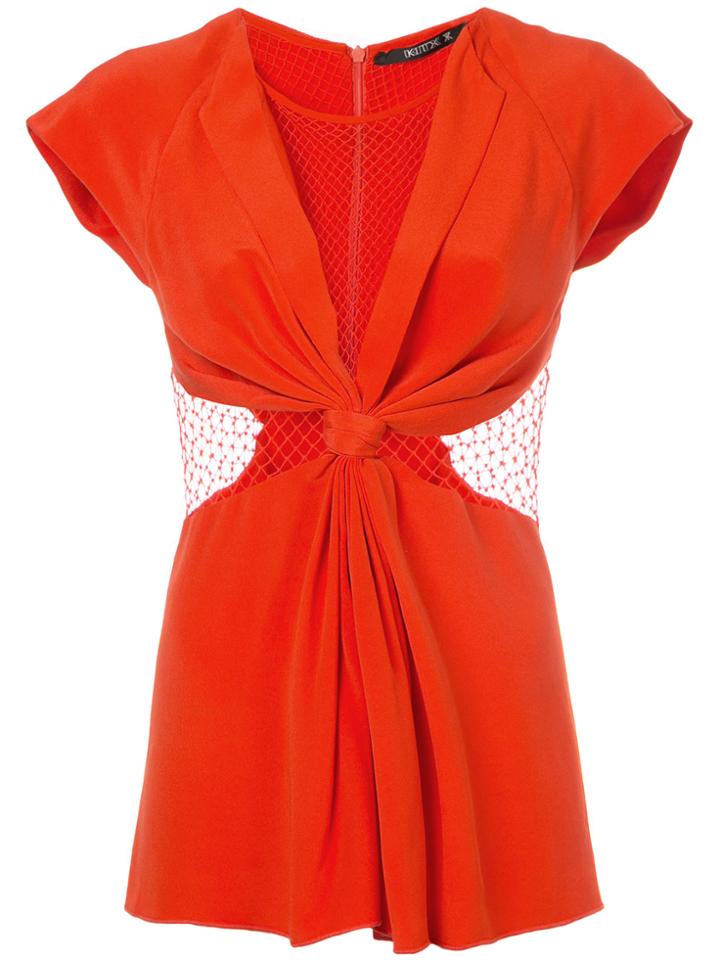 Kitx Web Knot Top - Red