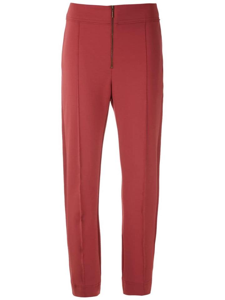 Alcaçuz Matos Straight Trousers - Red