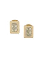 Christian Dior Pre-owned Embellished Clip-on Earrings - Gold