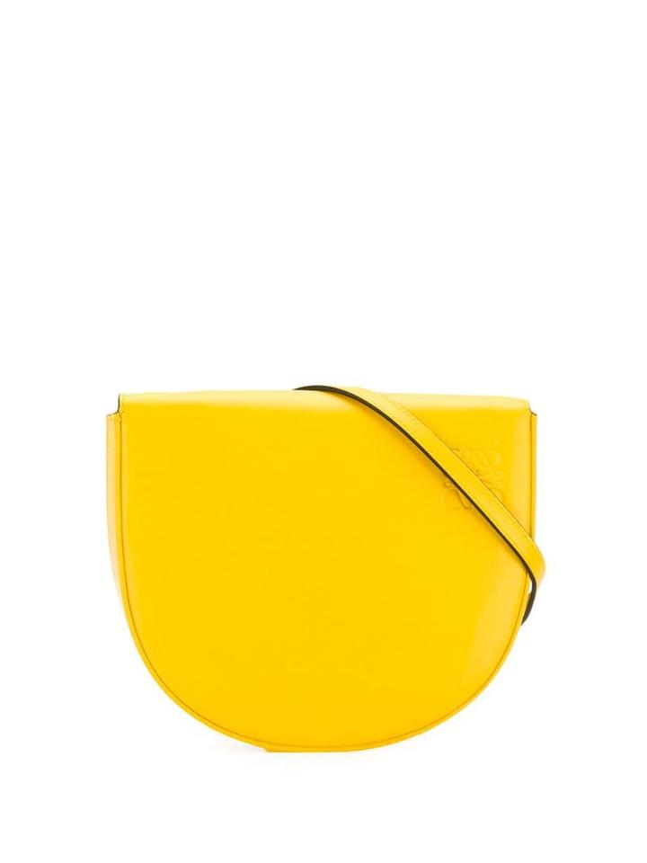 Loewe Heel Belt Bag - Yellow