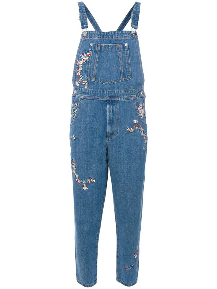 Diesel Denim Dungarees - Blue