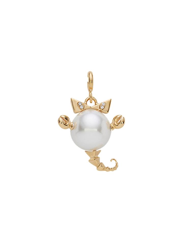 Fendi Scorpio Pendant - White