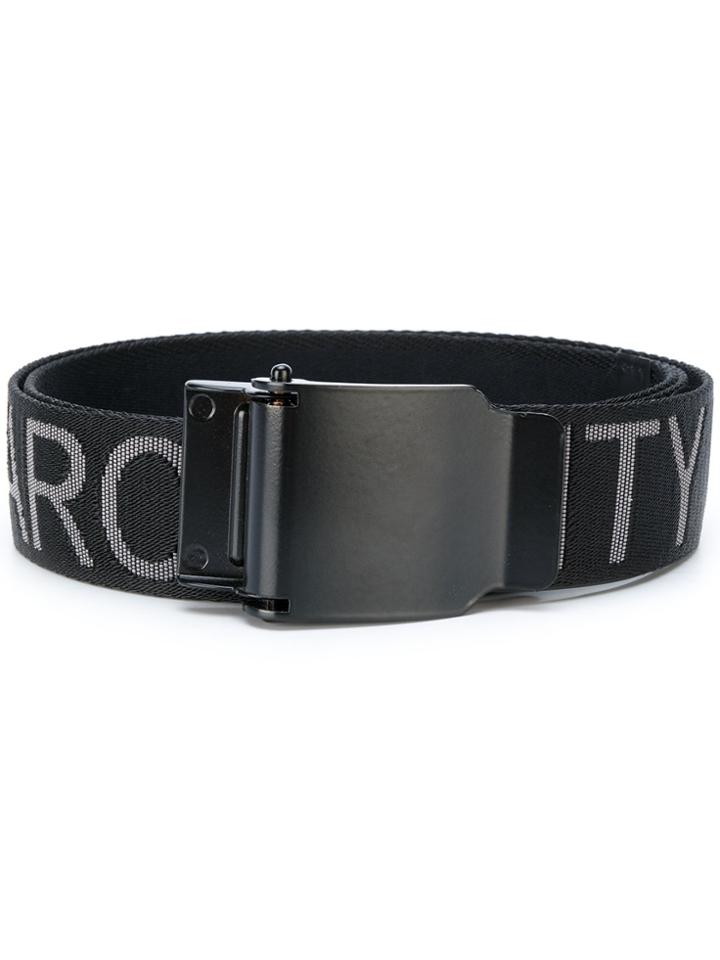 Marcelo Burlon County Of Milan Logo Belt - Black
