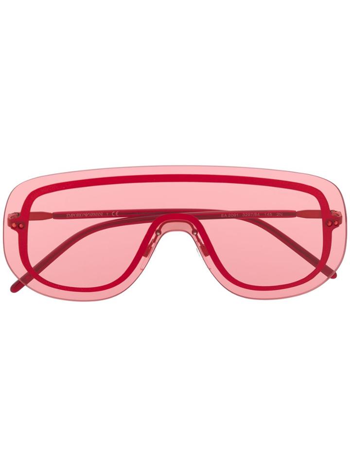 Emporio Armani Ea2091 329784 Sunglasses - Red