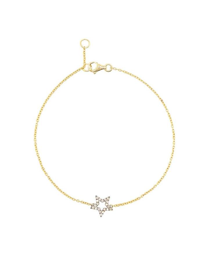 Rosa De La Cruz Diamond Star Charm Bracelet, Women's