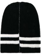 Raf Simons Oversized Striped Beanie