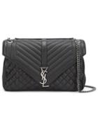 Saint Laurent - Large 'monogram' Satchel - Women - Leather - One Size, Women's, Black, Leather