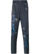 Dolce & Gabbana Dragon Print Silk Pyjama Trousers