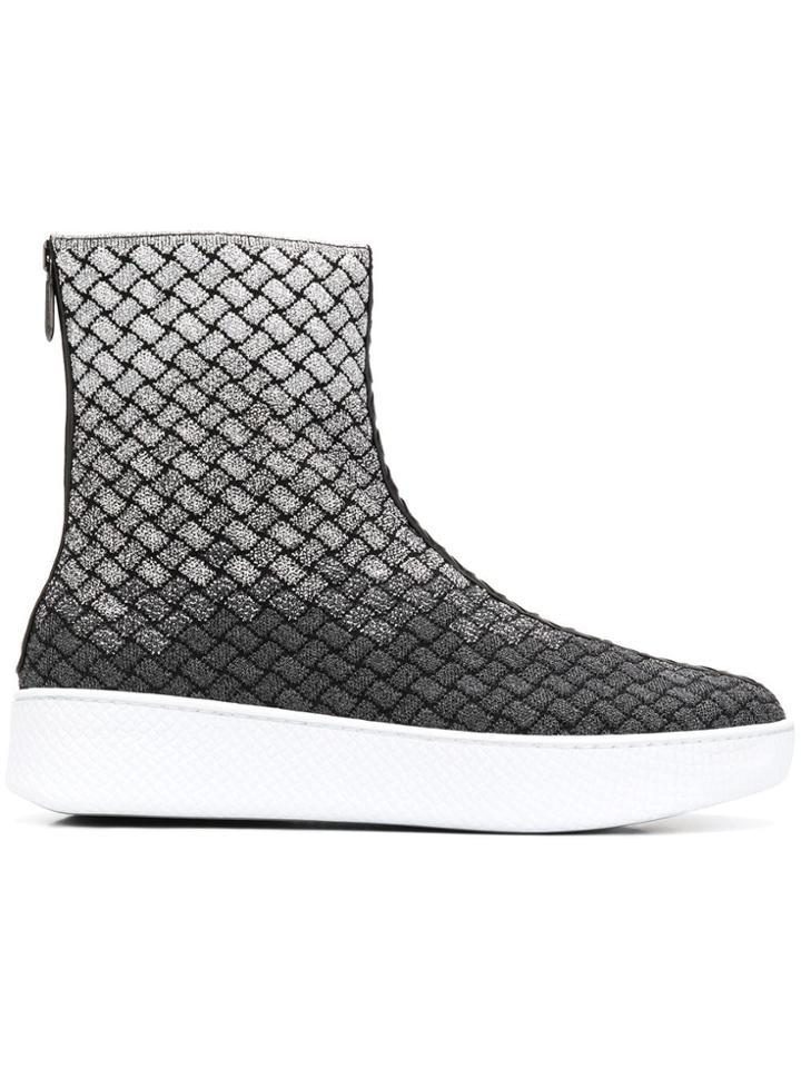 Bottega Veneta Snea. Tex/pel S.gom Shad. Kn/nap - Grey