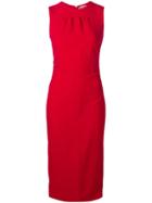 Nº21 Sleeveless Fitted Dress - Red