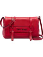 Miu Miu Grace Shoulder Bag - Red