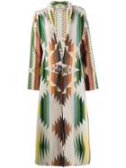Jessie Western Navajo Coat - Green