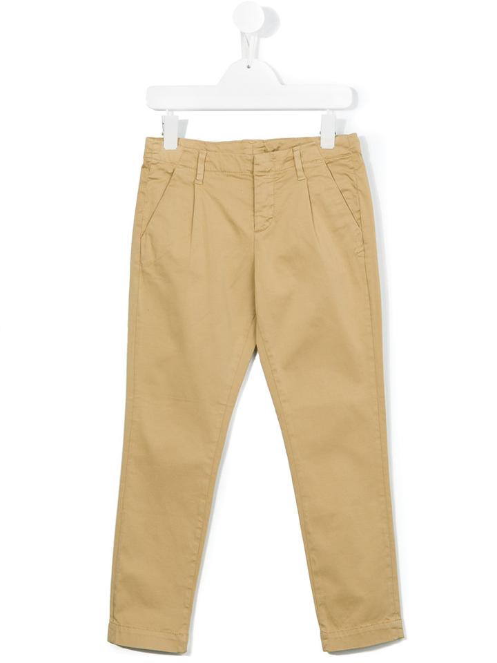 Dondup Kids Classic Chinos, Boy's, Size: 10 Yrs, Nude/neutrals