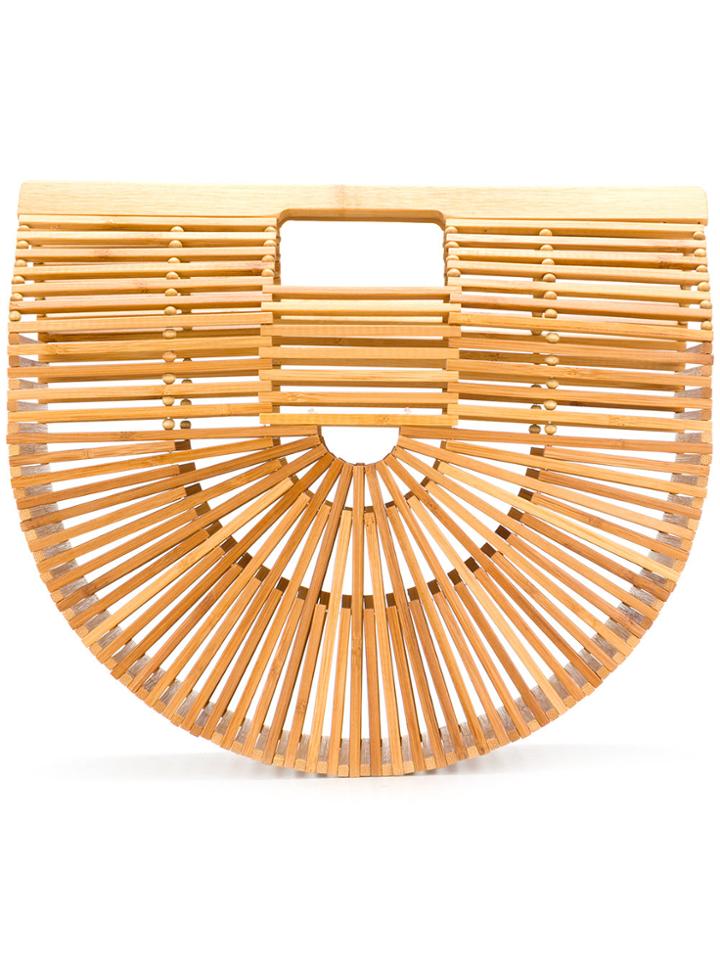 Cult Gaia Gaia's Ark Large Tote - Nude & Neutrals