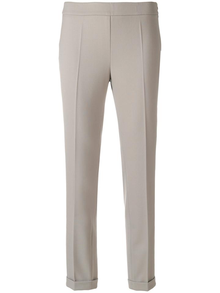 D.exterior Cigarette Trousers - Nude & Neutrals