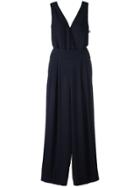 Maison Margiela Wrap-style Sleeveless Jumpsuit - Blue