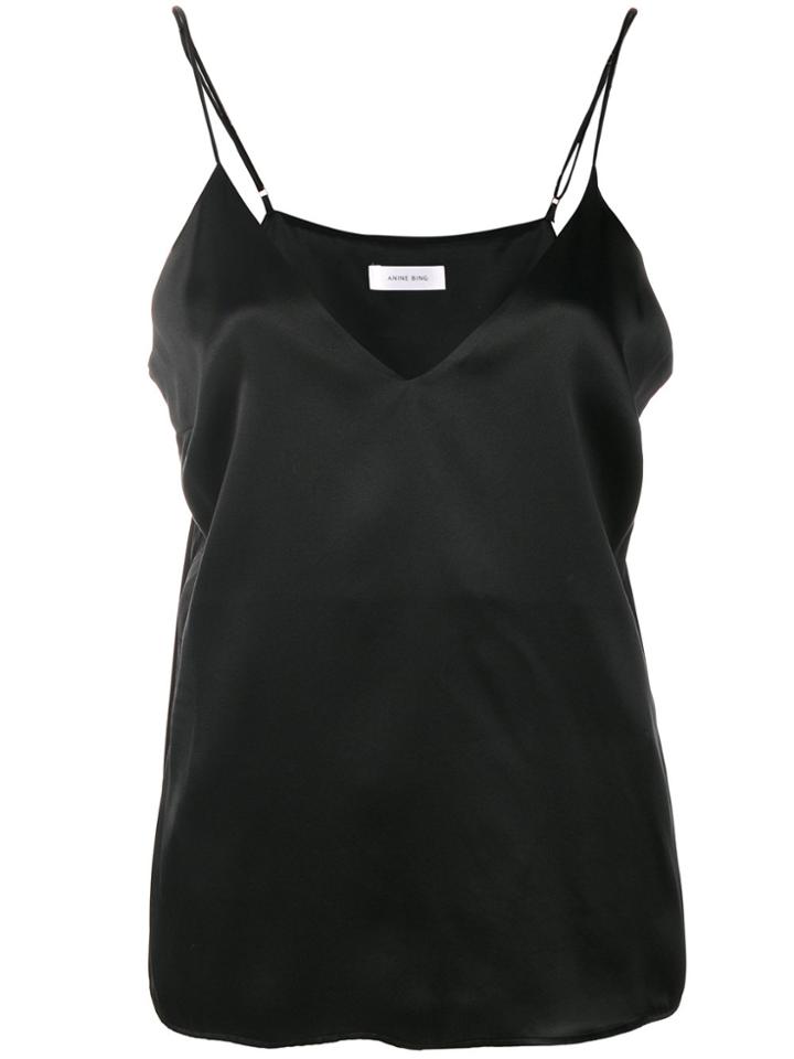 Anine Bing Slip Top - Black