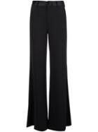 Alice+olivia Paulette Slim Combo Pants, Women's, Size: 6, Black, Polyester