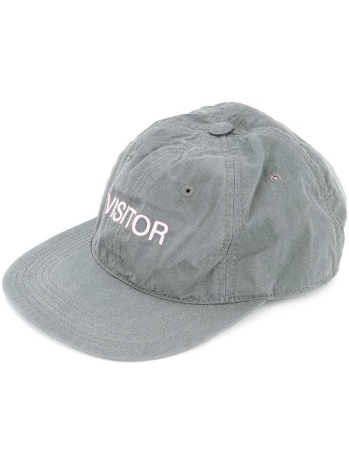Walk Of Shame Embroidered Cap - Grey