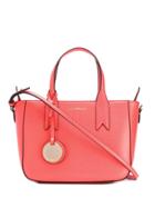 Emporio Armani Logo Top-handle Tote - Pink