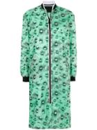 Anteprima Parachute Print Zip Coat - Green