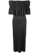 Rejina Pyo Off-shoulder Midi Dress - Black