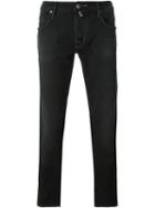 Jacob Cohen Slim Jeans, Men's, Size: 36, Black, Cotton/spandex/elastane