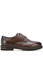 Henderson Baracco Lace-up Shoes With Faux Fur Lining - Brown