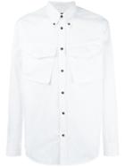Dsquared2 Crinkled Flap Pocket Jacket - White