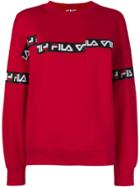 Fila Logo Sweatshirt - Red