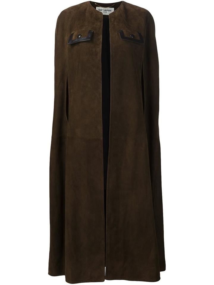 Saint Laurent Pocket Detail Cape
