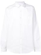 Closed Long-sleeved Shirt - White