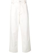 Jacquemus Men Basic Jeans - White