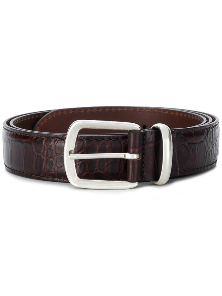 Corneliani Classic Buckle Belt - Brown