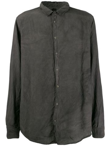 Poème Bohémien Pointed Collar Shirt - Grey