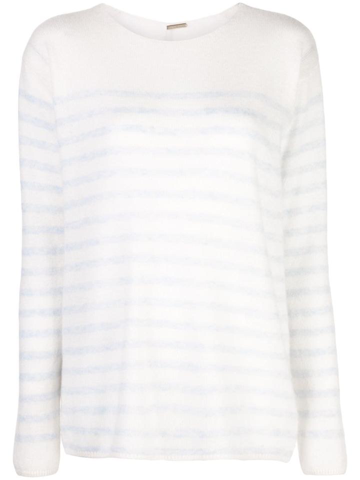 Adam Lippes Striped Sweater - White