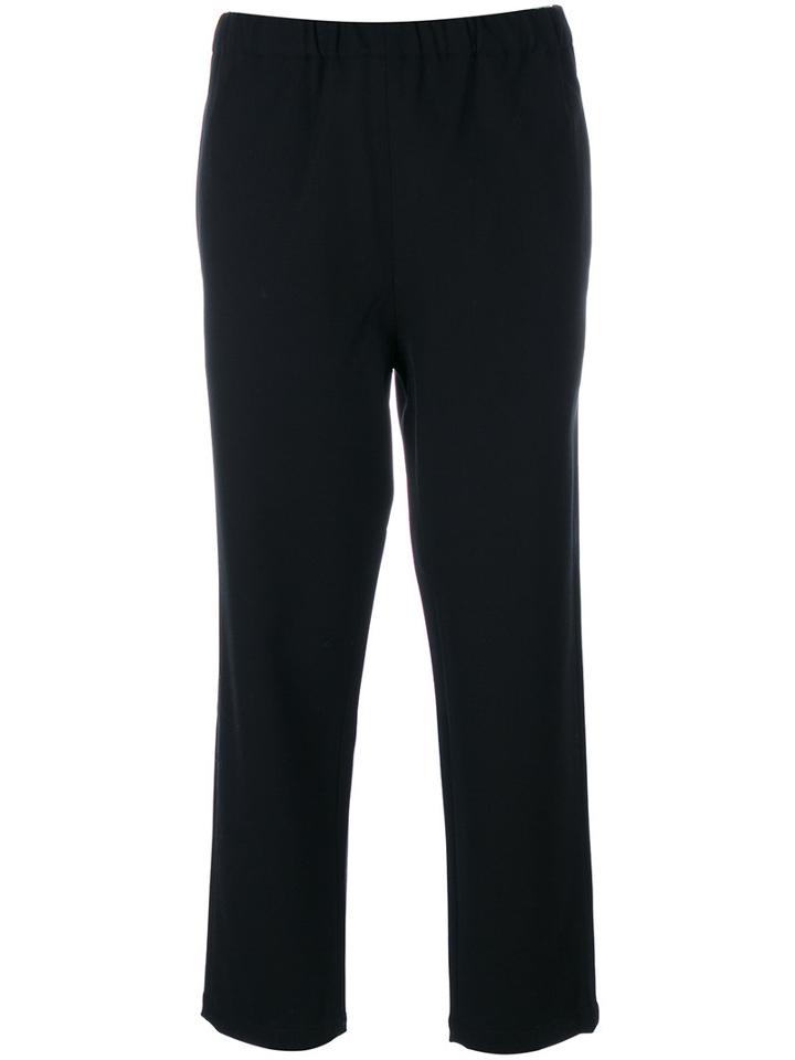 Marni - Elasticated Trousers - Women - Spandex/elastane/virgin Wool - 38, Black, Spandex/elastane/virgin Wool