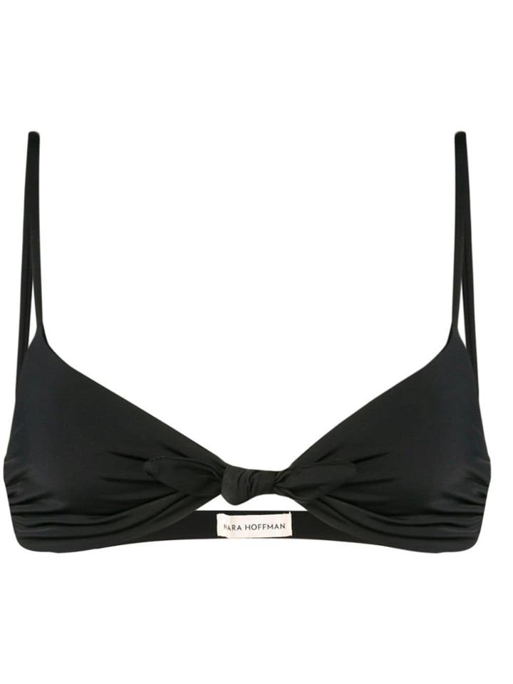 Mara Hoffman Carla Bikini Top - Black