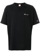 Champion Embroidered Logo T-shirt - Black