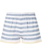 Lemlem Striped Shorts - Blue