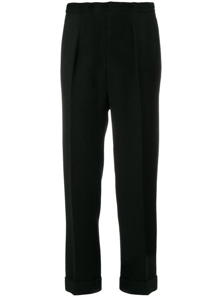 Miahatami Wide-legged Tailored Trousers - Blue